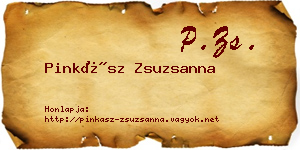 Pinkász Zsuzsanna névjegykártya